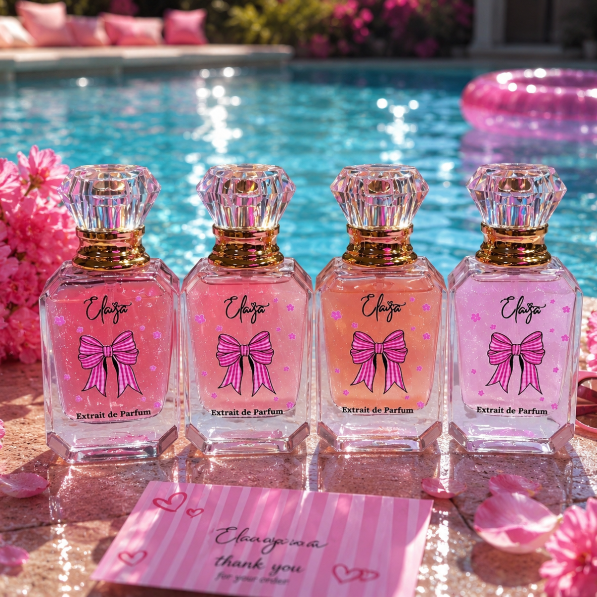 Pack 4 parfums Summer - 50 ml