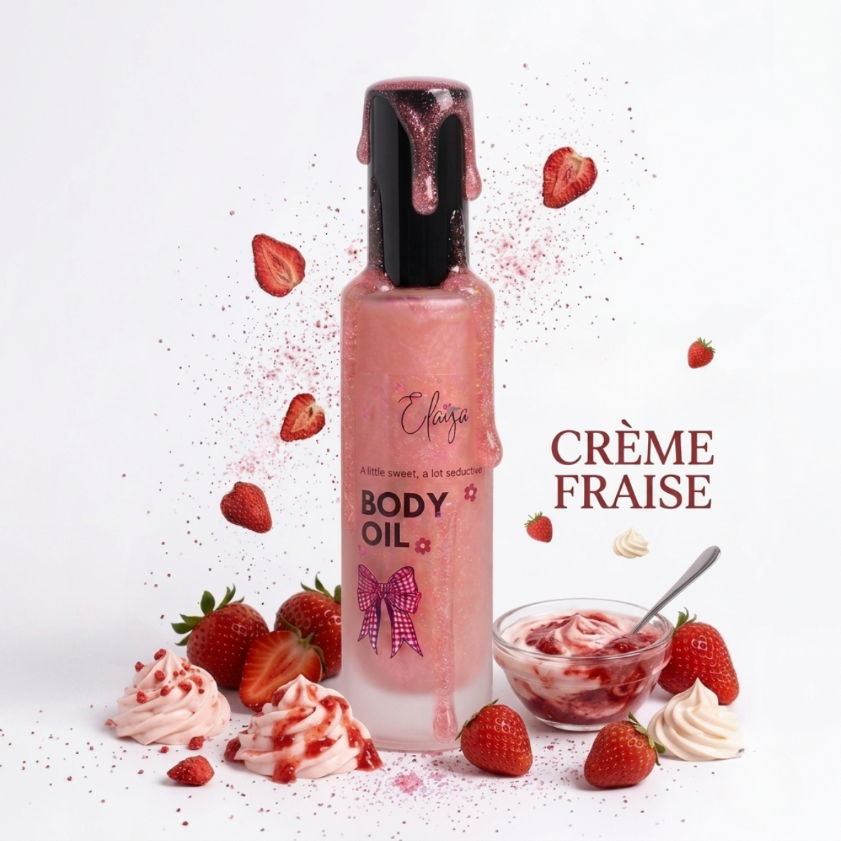 Body Oil Crème Fraise - 50 ml