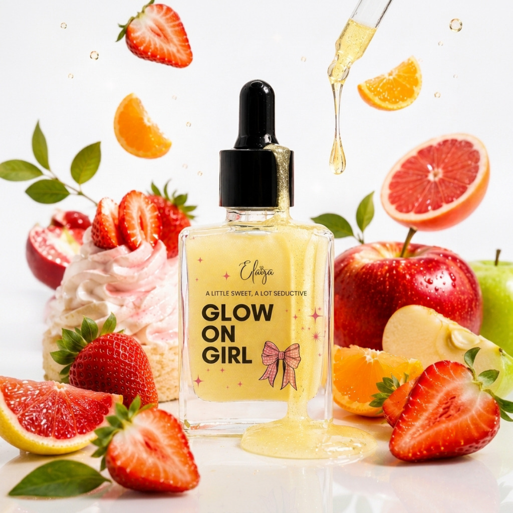 Pack Glow on Girl - Body Oil Glow