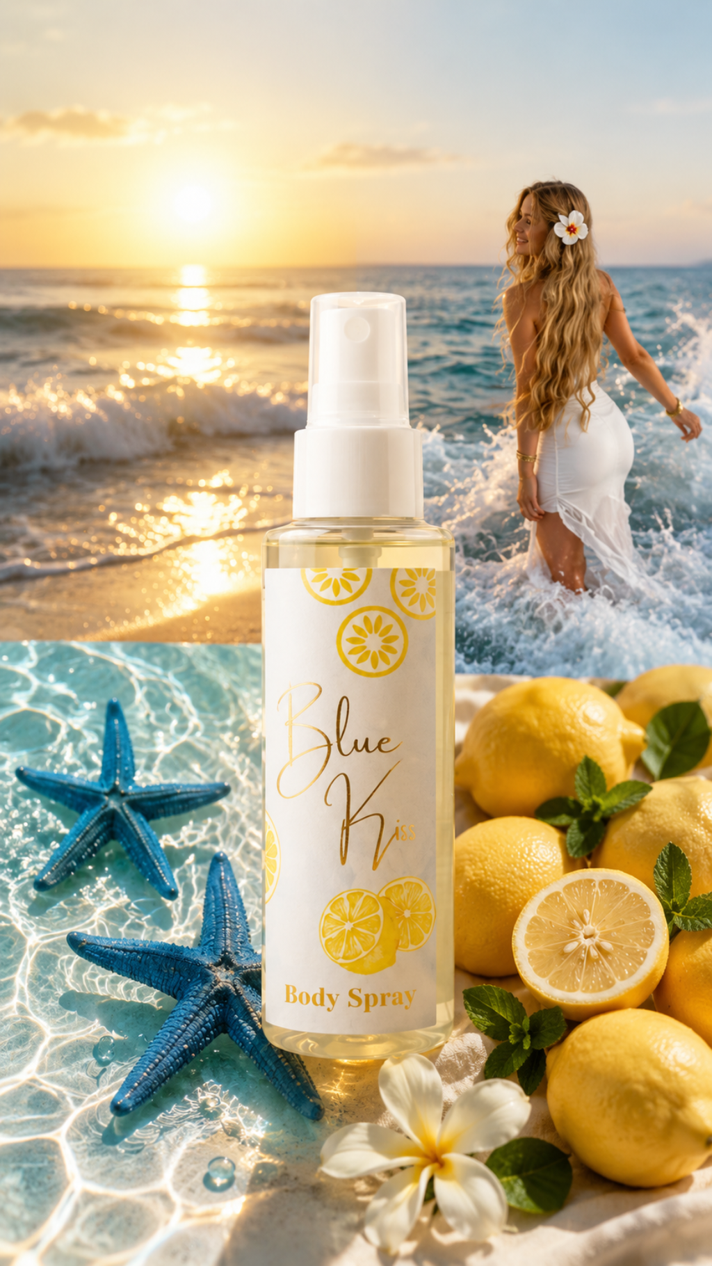Blue Kiss ( On the Horizon Bath and Body Works) - 120 ml