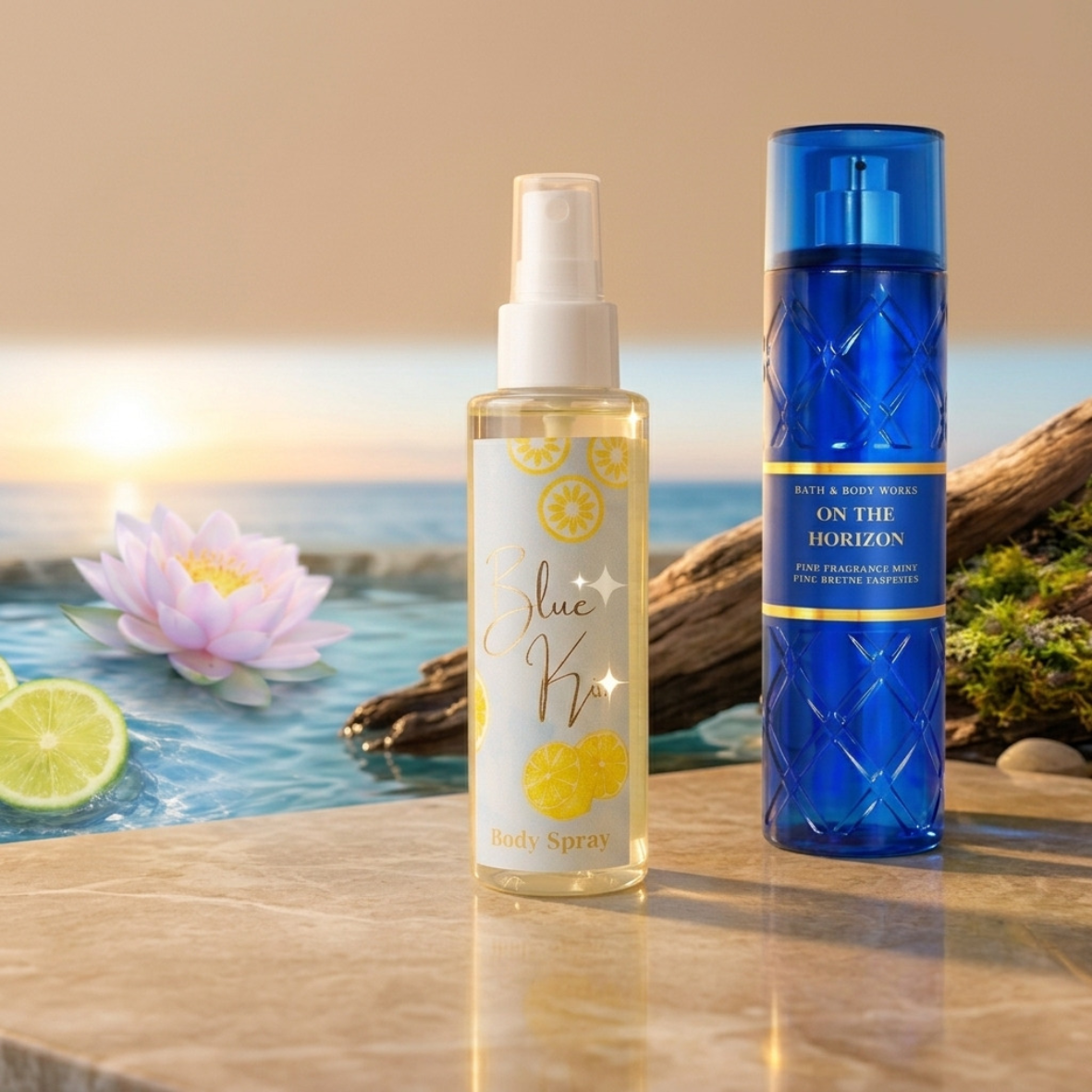 Blue Kiss ( On the Horizon Bath and Body Works) - 120 ml