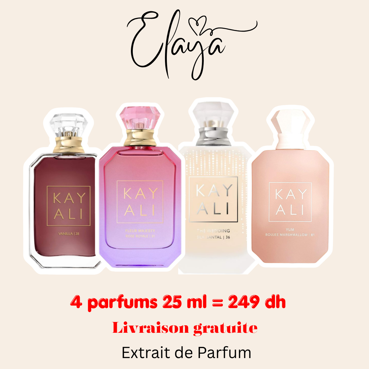 pack kayali collection 👑