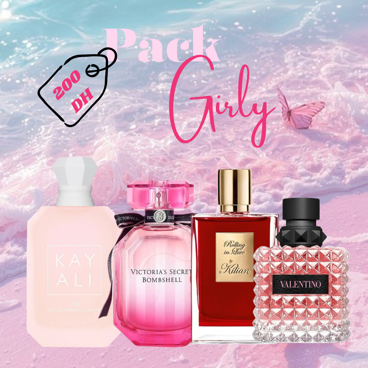 pack girly